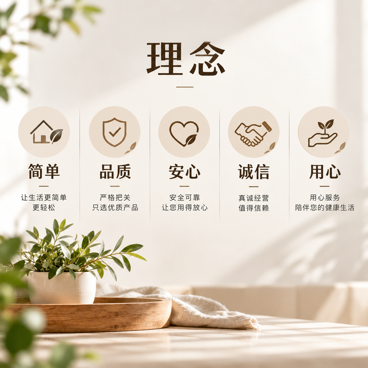 理念:温暖生活价值观 (1)