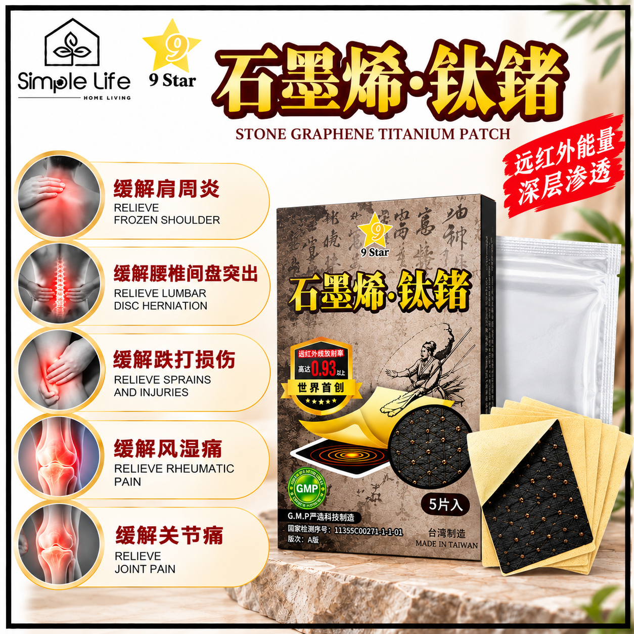 Graphene Titanium Patch Wellness Ad