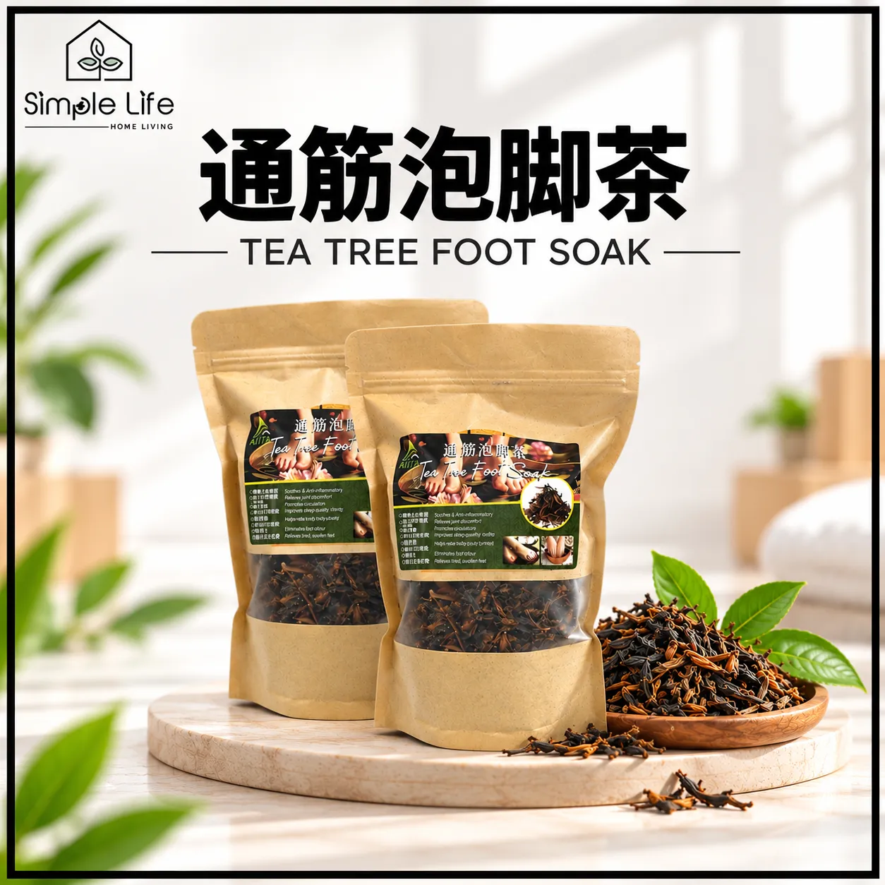 Tea Tree Foot Soak Essentials
