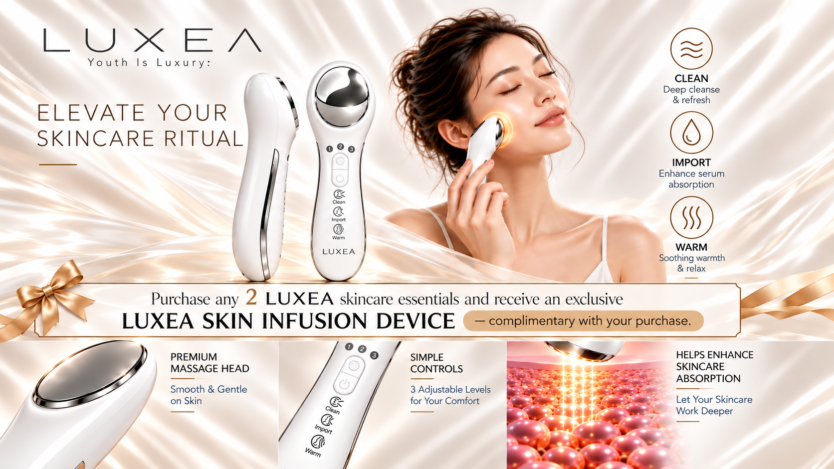 LUXEA Skin Infusion Device-I
