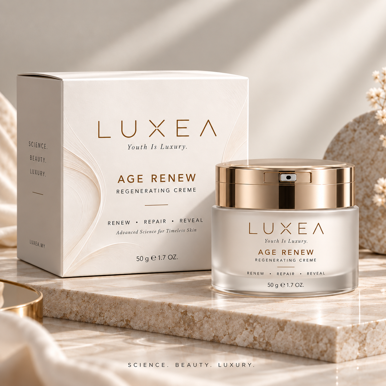 LUXEA-Age Renew Creme-Both