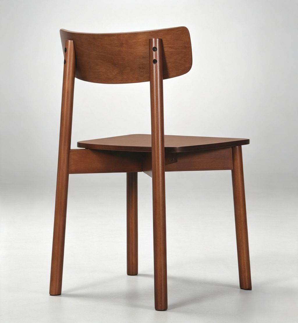 AMIRA DINING CHAIR - RATTAN BACK (RT 1093-CHR) - 3