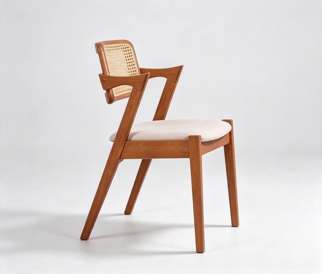 GAVIN DINING CHAIR (RT 1038-CHR) - BROWN - 2