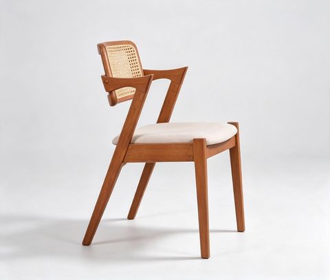 GAVIN DINING CHAIR (RT 1038-CHR) - BROWN - 2