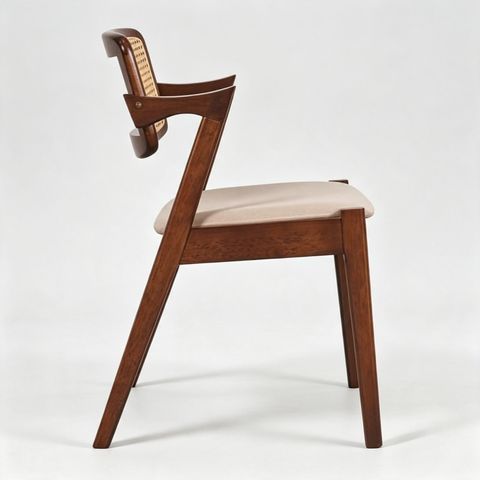 GAVIN DINING CHAIR (RT 1038-CHR) - DARK BROWN - 2