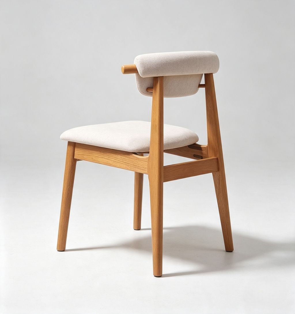 IVORY DINING CHAIR (RT 960-CHR) - 3