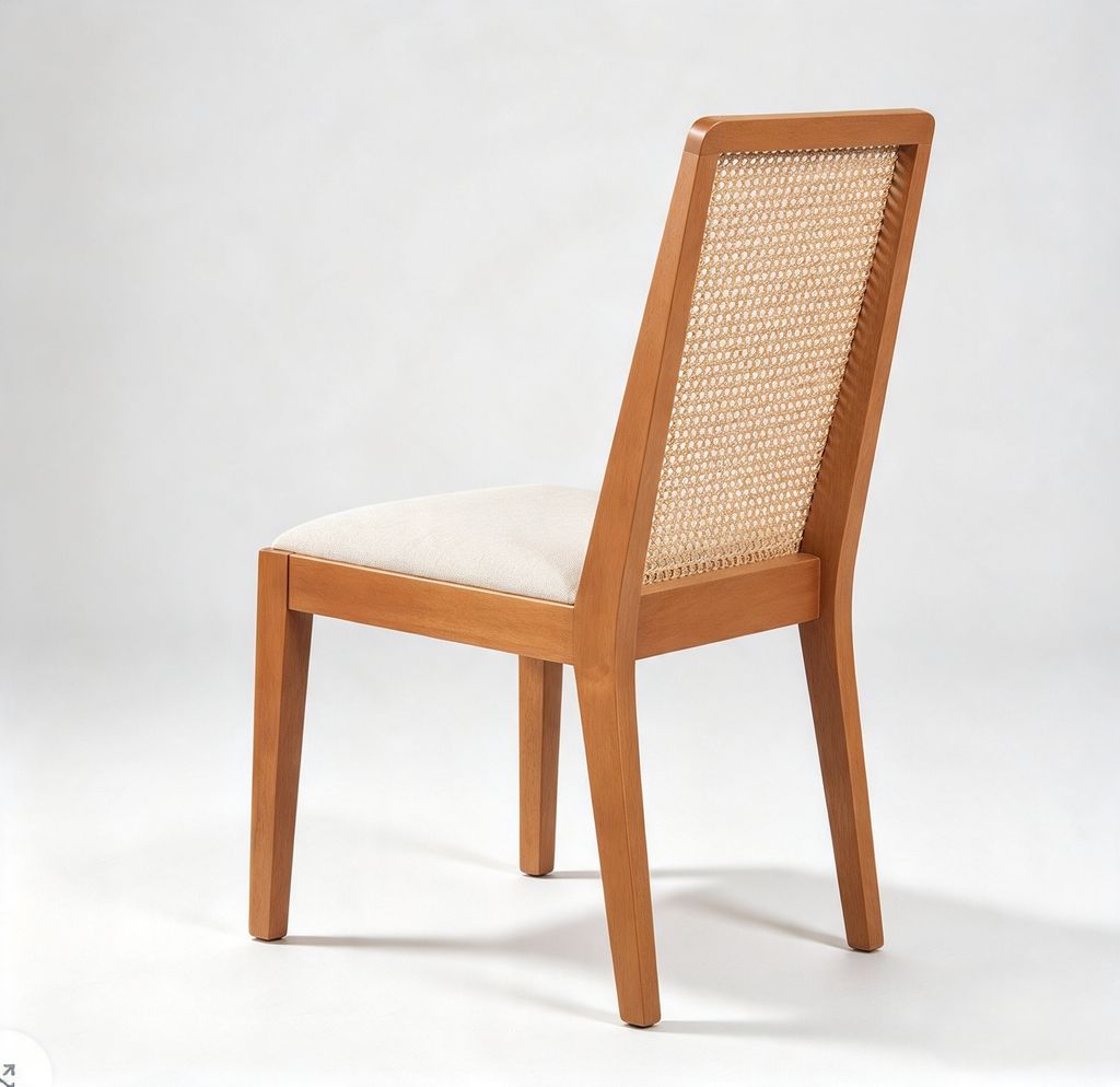 MAVEN DINING CHAIR (RT 1086-CHR) - BEIGE - 3