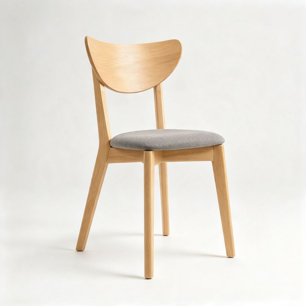 MOROCCO DINING CHAIR (RT 331-CHR) - Light Grey