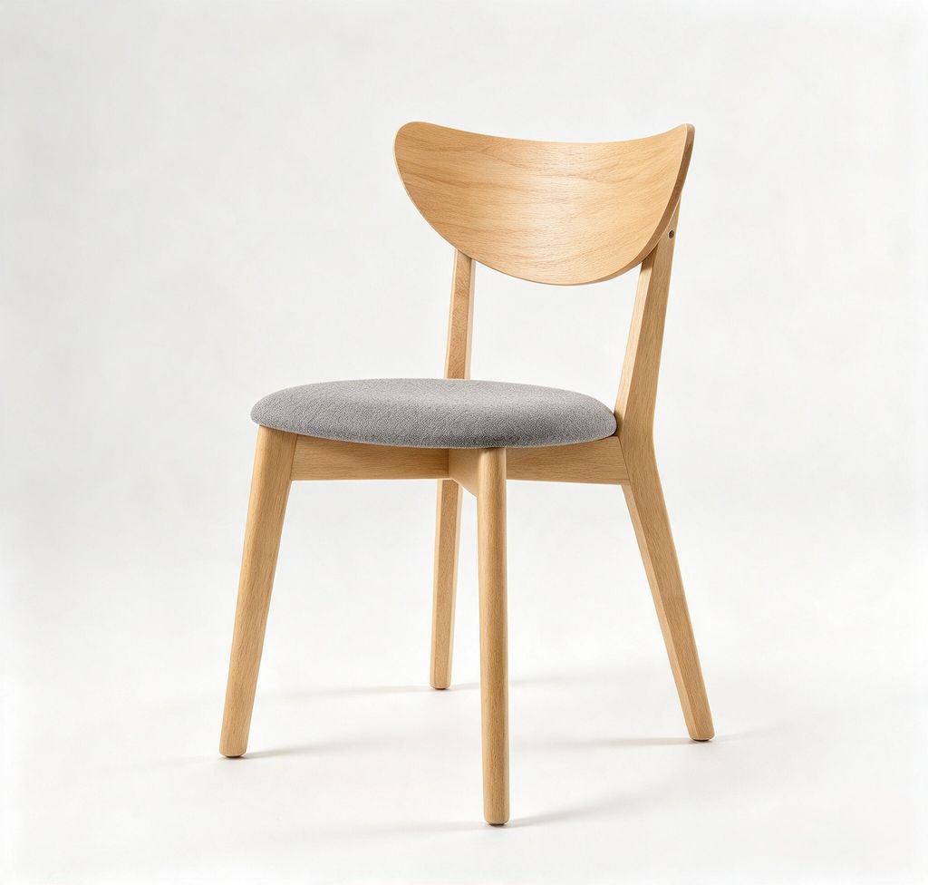 MOROCCO DINING CHAIR (RT 331-CHR) - Light Grey - 2