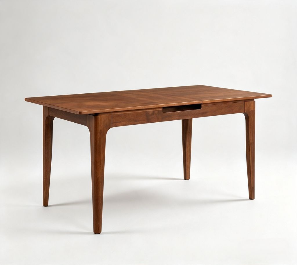 CHRISTINA 2000 EXT DINING TABLE (RT 1109-TBL) - MEDIUM BROWN - 2