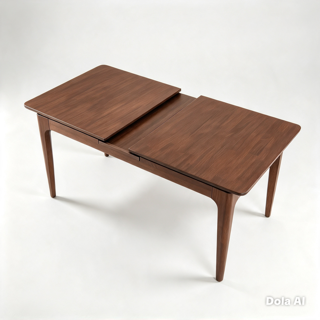 CHRISTINA 2000 EXT DINING TABLE (RT 1109-TBL) - MEDIUM BROWN - 5