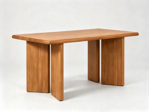 MAVEN DINING TABLE (RT 1085-TBL) - LIGHT WALNUT