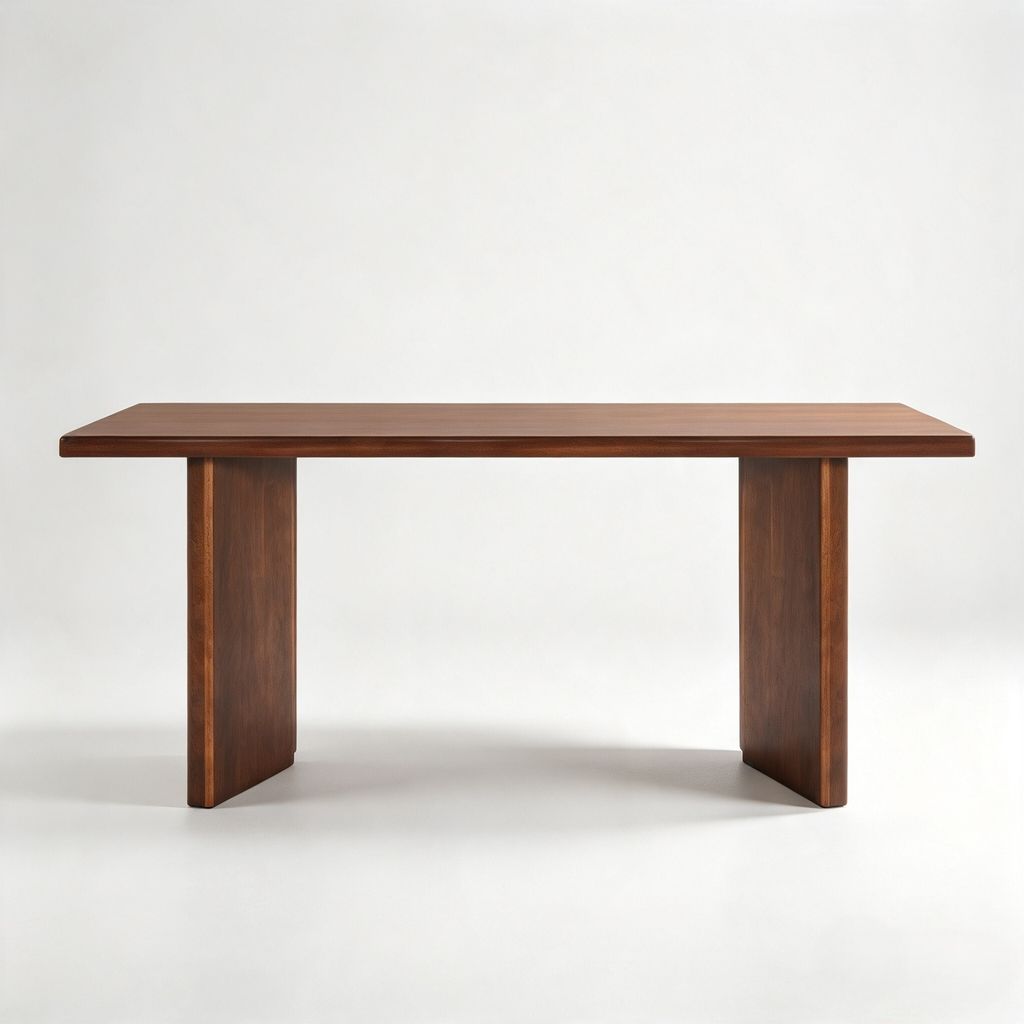 MAVEN DINING TABLE (RT 1085-TBL) - MEDIUM BROWN - 2