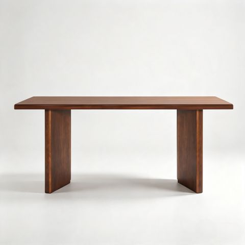 MAVEN DINING TABLE (RT 1085-TBL) - MEDIUM BROWN - 2