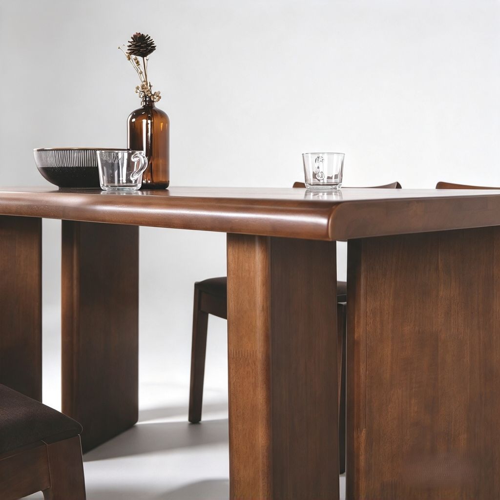 MAVEN DINING TABLE (RT 1085-TBL) - MEDIUM BROWN - 3
