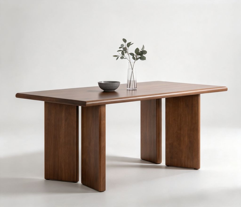 MAVEN DINING TABLE (RT 1085-TBL) - MEDIUM BROWN