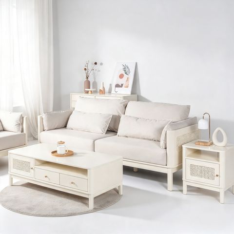 IVORY SOFA 2 SEATER (RT 962-SFA) - 3