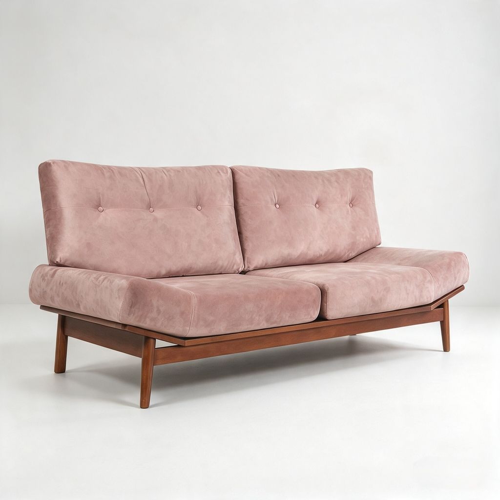 KINO SOFA 3 SEATER (RT 1096-SFA) - MEDIUM BROWN