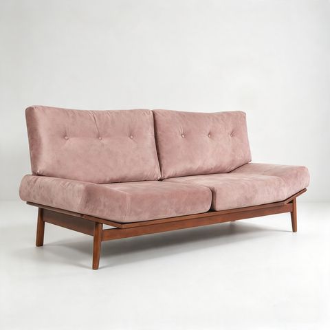 KINO SOFA 3 SEATER (RT 1096-SFA) - MEDIUM BROWN