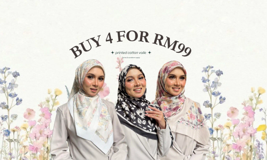  | Teera Bellesa | Tudung Bawal & Shawl Online Malaysia