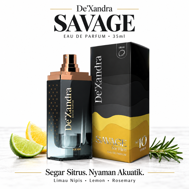 De’Xandra SAVAGE Citrus Perfume