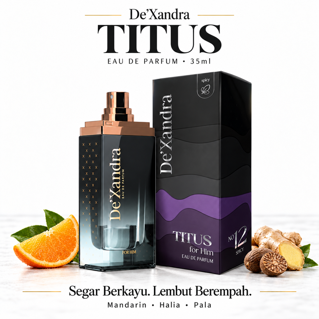Titus Spicy Eau de Parfum Poster