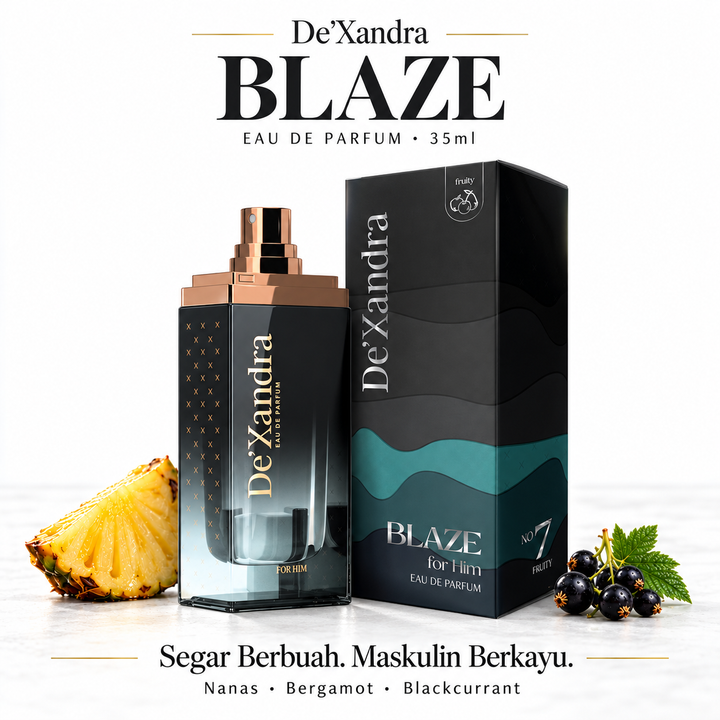 De’Xandra Blaze Fragrance Poster