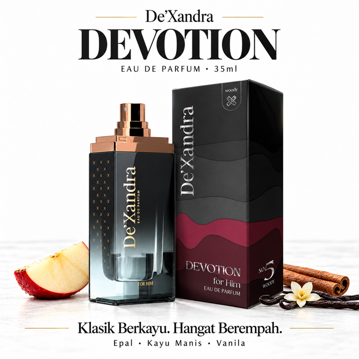 De’Xandra Devotion Perfume Poster