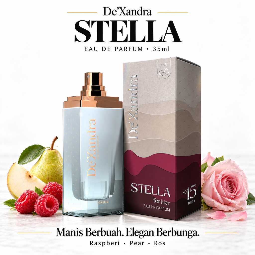 Stella Fruity Rose Perfume Poster