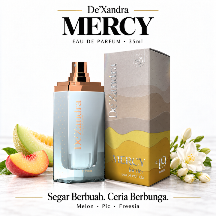 Mercy No19 Fruity Perfume Poster