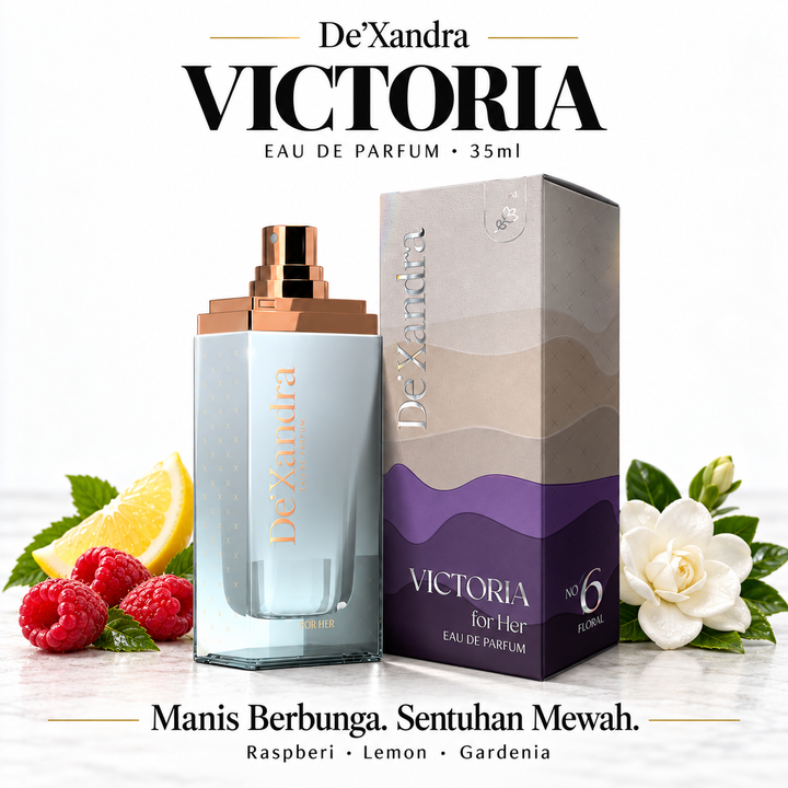 Victoria No. 6 floral perfume poster