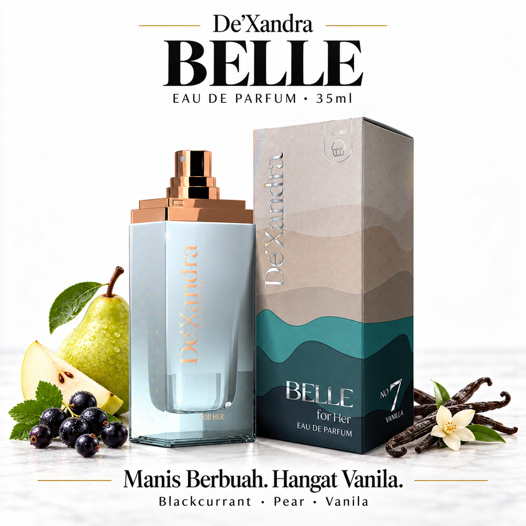Belle No7 Vanilla Perfume Poster