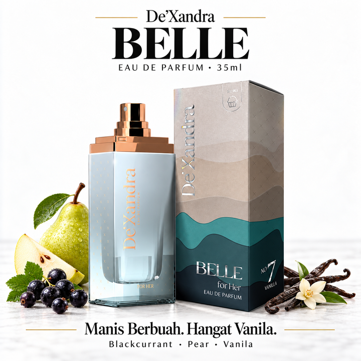 Belle No7 Vanilla Perfume Poster