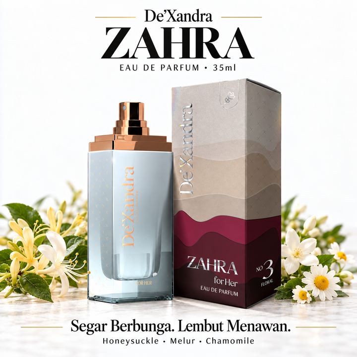 Zahra Floral Perfume with Honeysuckle