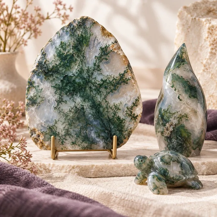 Moss Agate Meaning: Growth Symbolism, Patterns and Buying Tips
