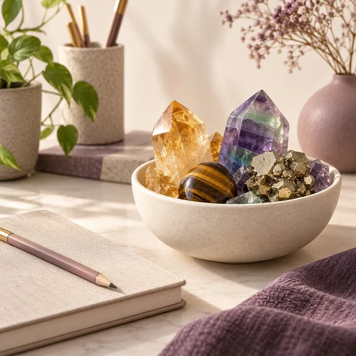 Crystals for Career Success: Traditional Meanings and Desk Gift Ideas