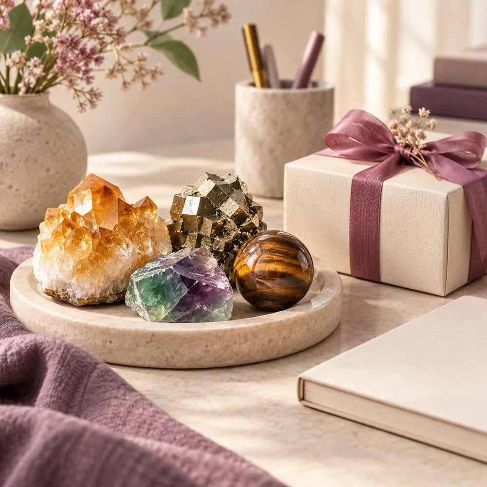 Crystals for a New Job: Symbolic Gift Ideas for a Fresh Career Chapter