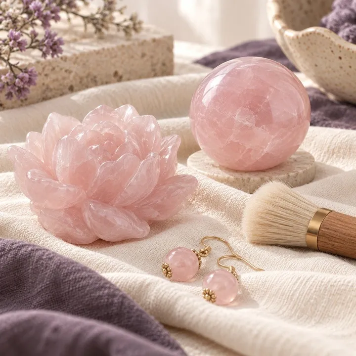 Can Rose Quartz Go in Water? Care for Carvings, Jewellery and Sets