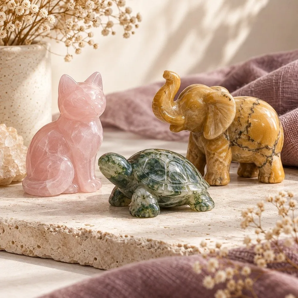 Crystal Animal Carvings: How to Choose a Design and Material