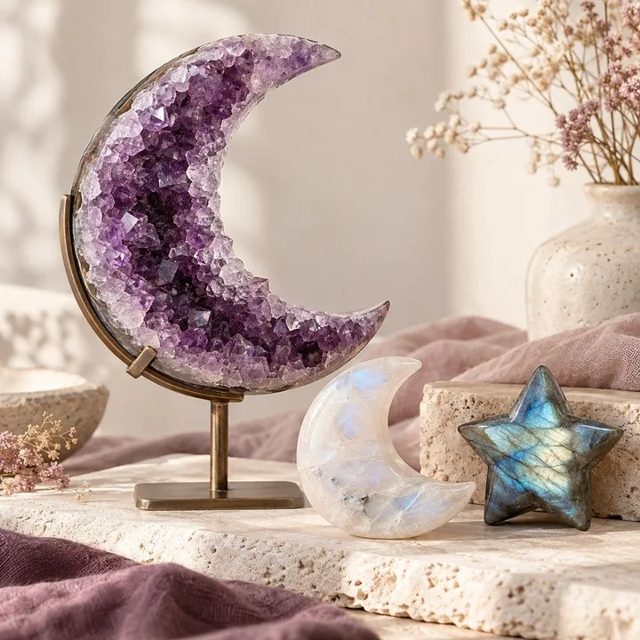 Crystal Moon Meaning: Crescent Shapes, Materials and Display Ideas