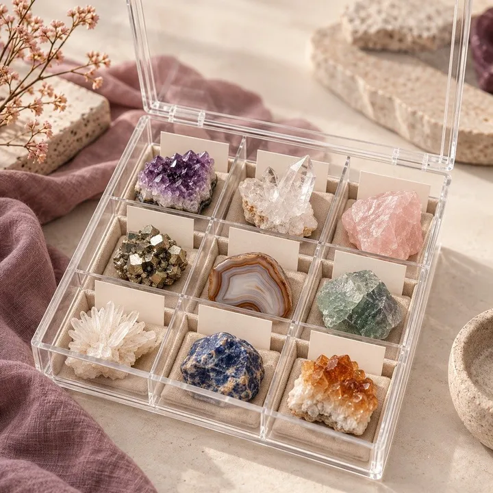 Crystal Specimen Boxes: What to Check Before Starting a Collection