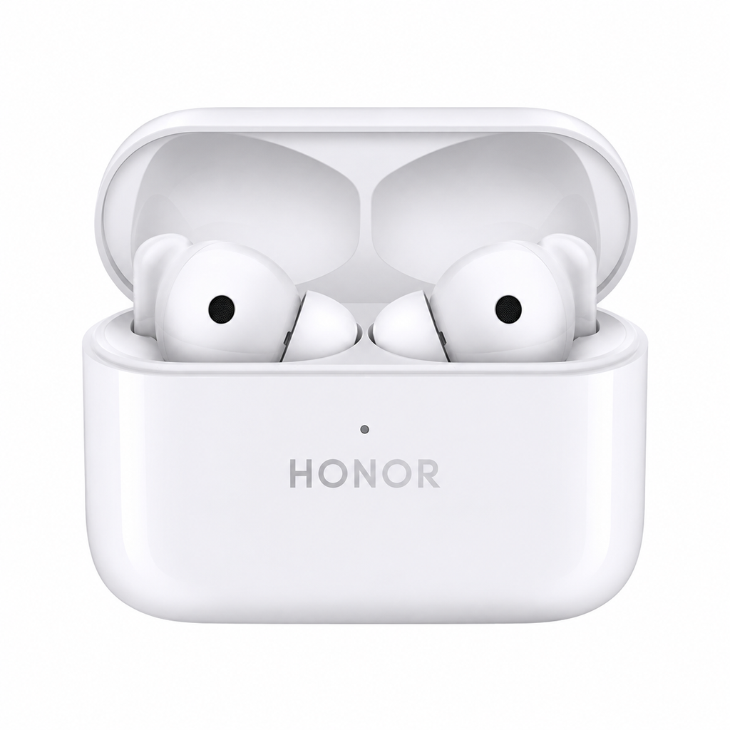 Glossy White HONOR Earbuds Case