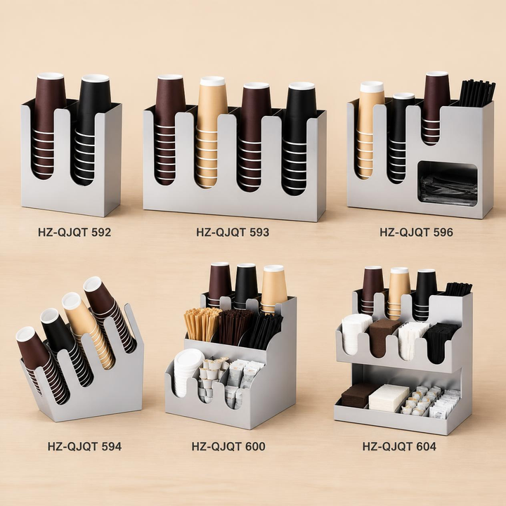 Stainless Steel Cup Holder & Countertop Organizer (1)