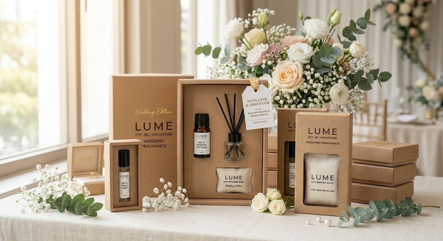 Scent as a wedding favour