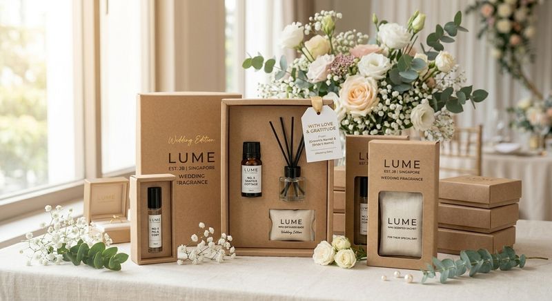 Scent as a wedding favour