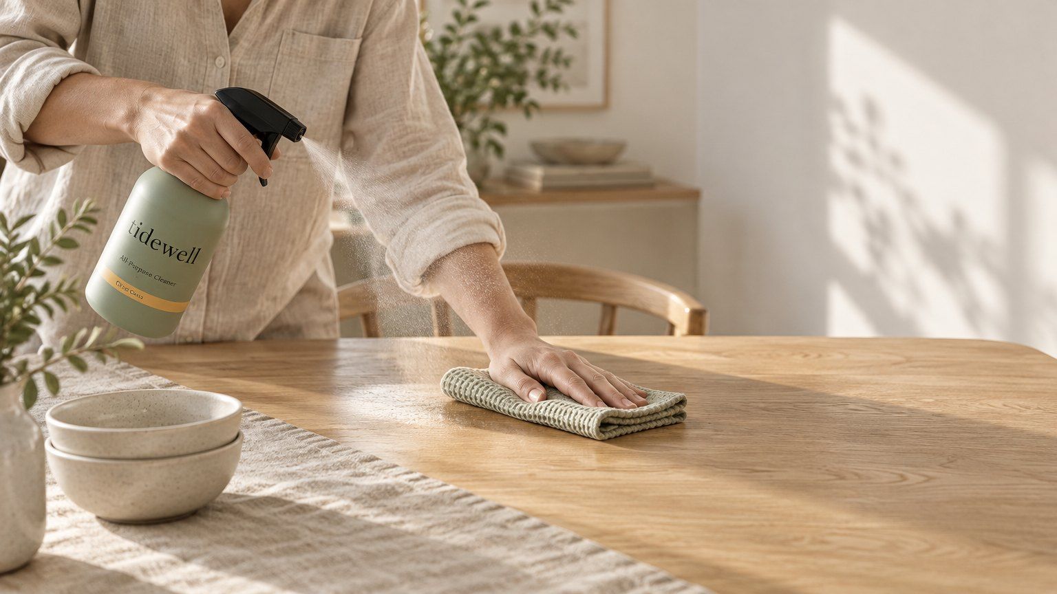 The five-minute wipe-down