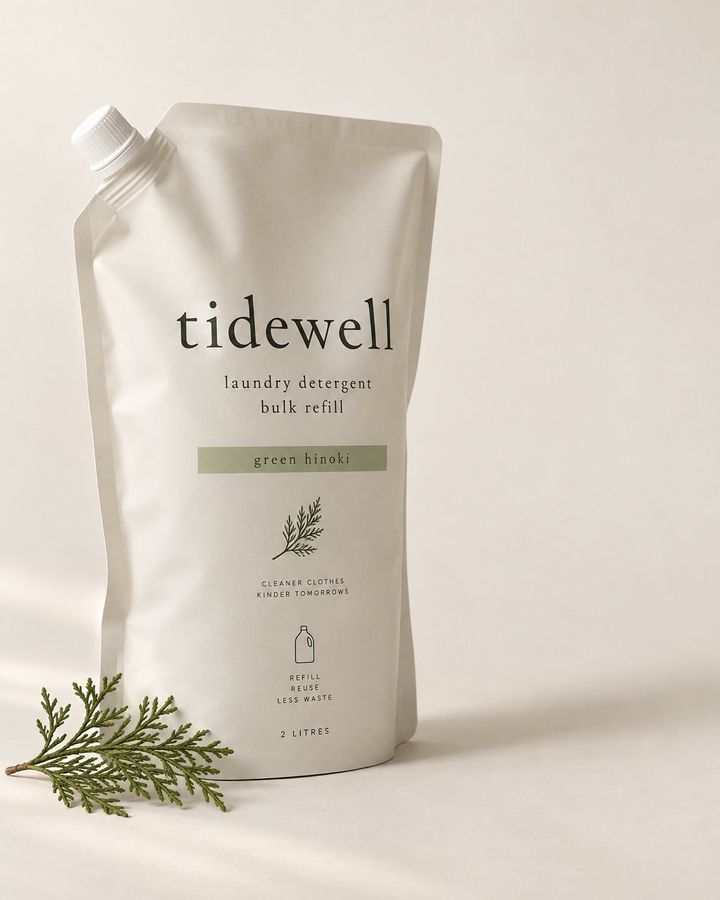 Laundry Detergent Bulk Refill — Green Hinoki