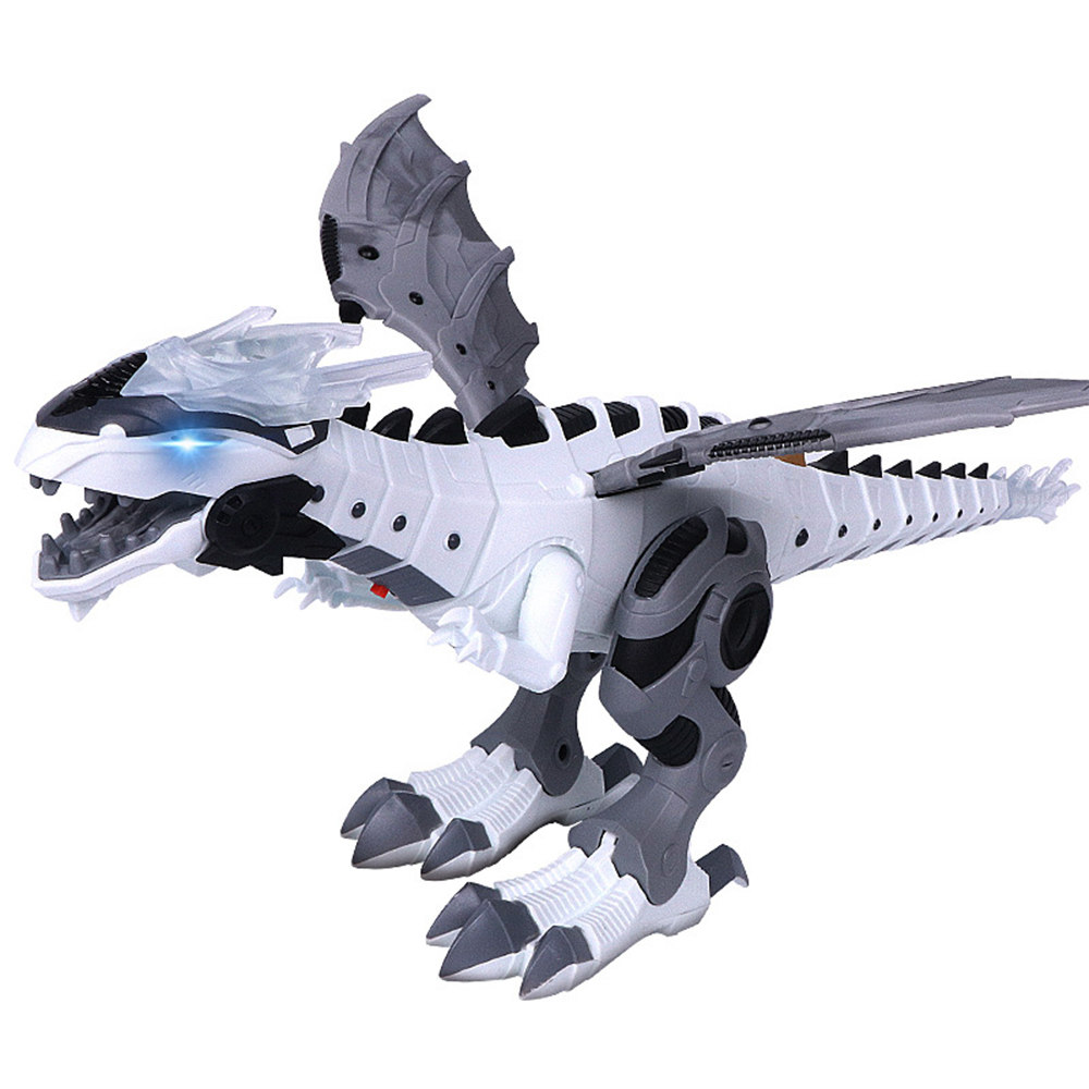 6818 Spray Mechanical Dinosaur Battle Dragon Kids Toys with LED Lights