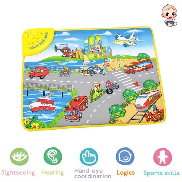 Yq2919 Baby Musical Play Mats Touch Type Electronic Carpet Big