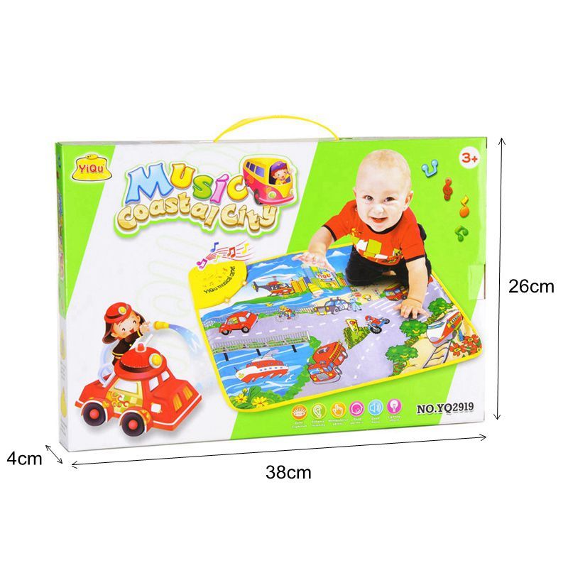Yq2919 Baby Musical Play Mats Touch Type Electronic Carpet Big